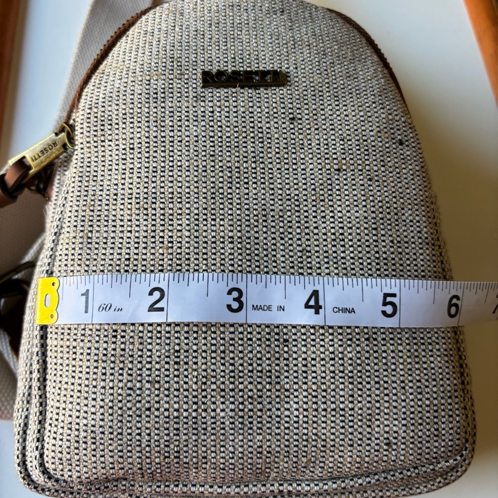 Rosetti Cream and Brown Sling Bag - Picture 10 of 13